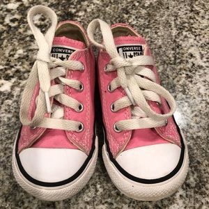 Converse All Stars pink toddler size 6